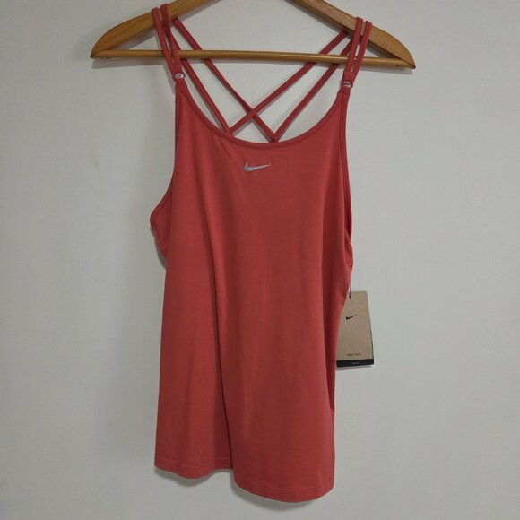 NWT NIKE STRAPPY ACTIVE TANK TOP SIZE MEDIUM - Picture 1 of 13